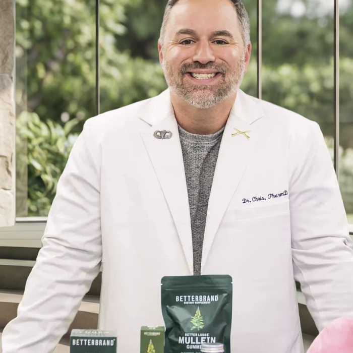 Dr. Chris Jackson, PharmD, founder of Betterbrand